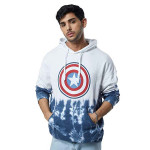 Captain America: Shield Tie Dye Mens and Boys Hoodies